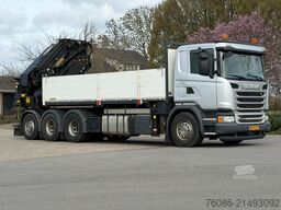 Scania G450 8x4 triple, PALFINGER PK92002 (92tm) FLYJI...