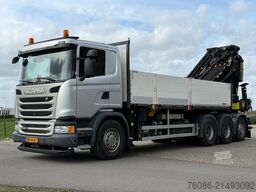 Scania G450 8x4 triple, PALFINGER PK92002 (92tm) FLYJI...