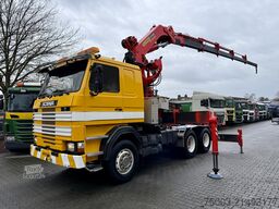 Scania R143 450 V8 6X4 Kran Palfinger 45000 / Oldtimer