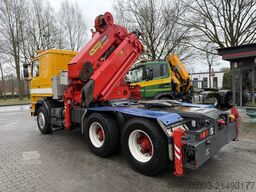 Scania R143 450 V8 6X4 Kran Palfinger 45000 / Oldtimer