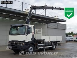 Renault C 380 4X2 HIAB 122 B-3 HIDUO Kran Crane Steelsu...