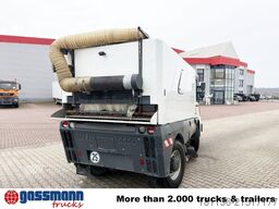 Aebi MFH 5500, 4-Rad-Lenkung, 3-Besen, Hochentleerung,