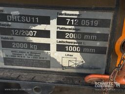 Schmitz Cargobull Tiefkühler Standard Ladebordwand