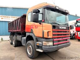 Scania P124-360 C 6x6 FULL STEEL 3-WAY KIPPER (12 GEAR...
