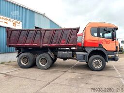 Scania P124-360 C 6x6 FULL STEEL 3-WAY KIPPER (12 GEAR...