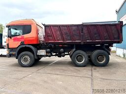 Scania P124-360 C 6x6 FULL STEEL 3-WAY KIPPER (12 GEAR...