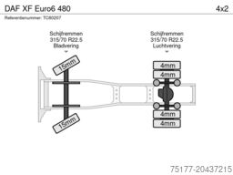 DAF XF Euro6 480