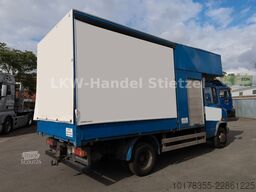 MERCEDES-BENZ 711D Pritsche + Plane, 2x AHK, 3 Sitze