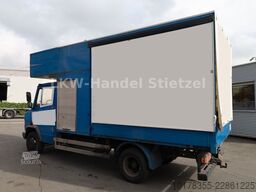 MERCEDES-BENZ 711D Pritsche + Plane, 2x AHK, 3 Sitze