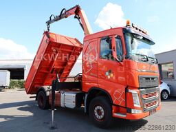 VOLVO FH 460 Meiller-Kipper + Kran, Funk, Greiferhydr.