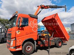 VOLVO FH 460 Meiller-Kipper + Kran, Funk, Greiferhydr.