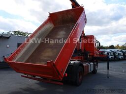VOLVO FH 460 Meiller-Kipper + Kran, Funk, Greiferhydr.