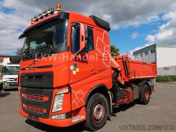 VOLVO FH 460 Meiller-Kipper + Kran, Funk, Greiferhydr.