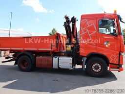 VOLVO FH 460 Meiller-Kipper + Kran, Funk, Greiferhydr.