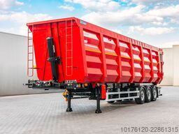 Nükte Trailer 70 m³ Scrap (Accordion) Type Tipper