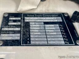 Volvo FH 540 vin:  YV2RT60AXKB884911 , EURO6,  2X FUE...