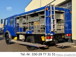 MERCEDES-BENZ SK 1224 AF 4x4 kurze Doka/Winde Radstand 4m top