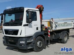 MAN 18.250 TGM 4x2, Palfinger 11001-KA, Greifer, AHK