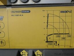 MAN 18.250 TGM 4x2, Palfinger 11001-KA, Greifer, AHK