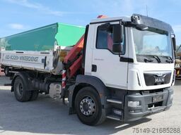 MAN 18.250 TGM 4x2, Palfinger 11001-KA, Greifer, AHK