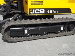 JCB 16 C-1 mini crawler excavator / joystick