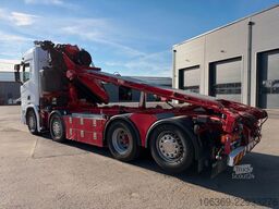 SCANIA R450 NGS 8x2*6 Fassi F245A Tipper / Crane