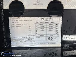 LAG O-3-39 CD2 Vacuumtank - Drogestoffen, RVS opbou...