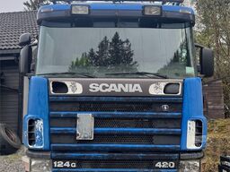 Scania 124G hooklift truck – Joab hook with articulated (