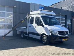 Mercedes-Benz Sprinter 514 CDI 366 Hiab Laadkraan 018T Trekha...