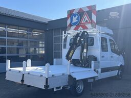 Mercedes-Benz Sprinter 514 CDI 366 Hiab Laadkraan 018T Trekha...