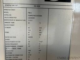 FG Wilson P88-3 - Alternator broken - Genset - DPX-12653