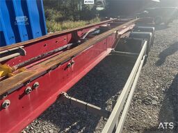 Närko 4 axle container trailer