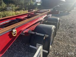 Närko 4 axle container trailer