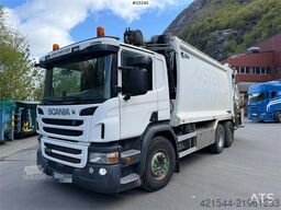 Veicolo per la raccolta dei rifiuti Scania P410 6x2 1-chamber refuse truck