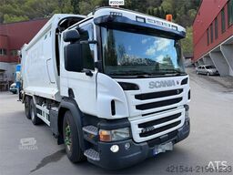 Scania P410 6x2 1-chamber refuse truck