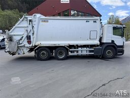 Scania P410 6x2 1-chamber refuse truck