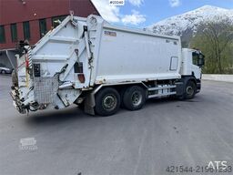 Scania P410 6x2 1-chamber refuse truck