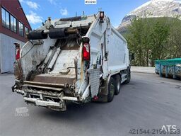 Scania P410 6x2 1-chamber refuse truck