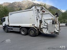 Scania P410 6x2 1-chamber refuse truck