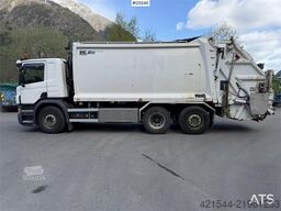 Scania P410 6x2 1-chamber refuse truck