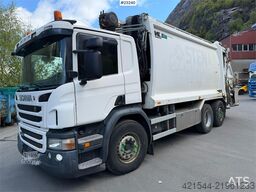 Scania P410 6x2 1-chamber refuse truck
