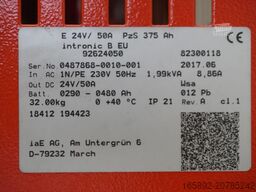 LINDE intronic B E 24V / 50A EU