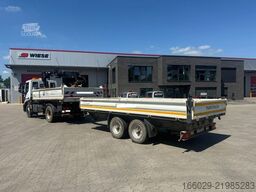 IVECO 140E250 Kipper mit HIAB Kran inklusive Anhänger