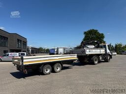 IVECO 140E250 Kipper mit HIAB Kran inklusive Anhänger