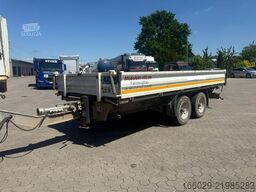 IVECO 140E250 Kipper mit HIAB Kran inklusive Anhänger