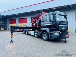 MAN TGS 35.520 8x4 Hydro, Kran Fassi F805 TECHNO