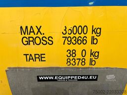 Welfit Oddy 20FT ISO, 24.930L / 1-COMP  / T11 / valid 5Y/CS...
