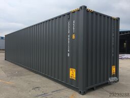 40 Fuß High Cube Seecontainer-Anthrazit / one Way / 12Meter Lagercontainer