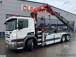 Scania P 340 CNG Euro 6 Palfinger 26 Tonmeter laadkraa...