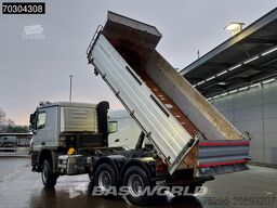 Mercedes Actros 3351 6X6 9m3 Meiller 3-side tipper Big-A...